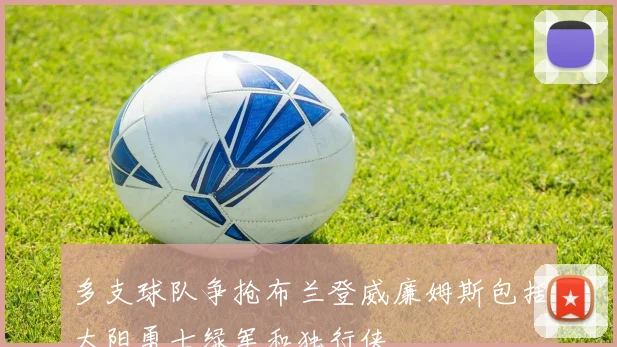 多支球队争抢布兰登威廉姆斯包括太阳勇士绿军和独行侠